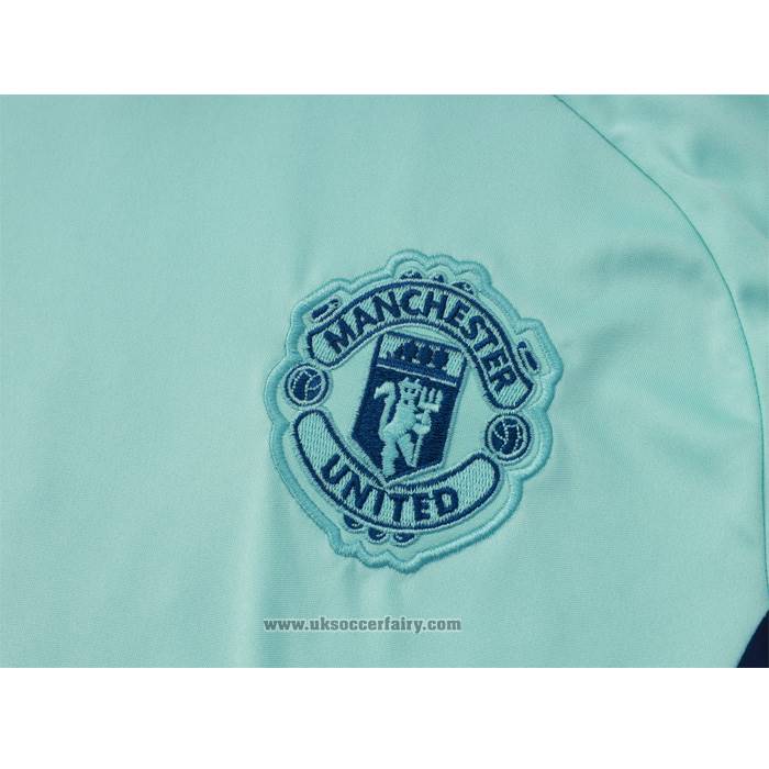 Tracksuit Manchester United Short Sleeve 2024-2025 Green - Shorts
